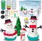 Build A Snowman Kit,Air Dry Clay for Kids,Kids Crafts,Christmas Crafts Kits for Kids,Arts and Crafts for Kids Ages 8-12
